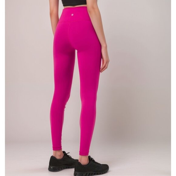 NWOT Lululemon Wunder Train High-Rise Tight 28" Ripened Raspberry Leggings 6 - Picture 1 of 11